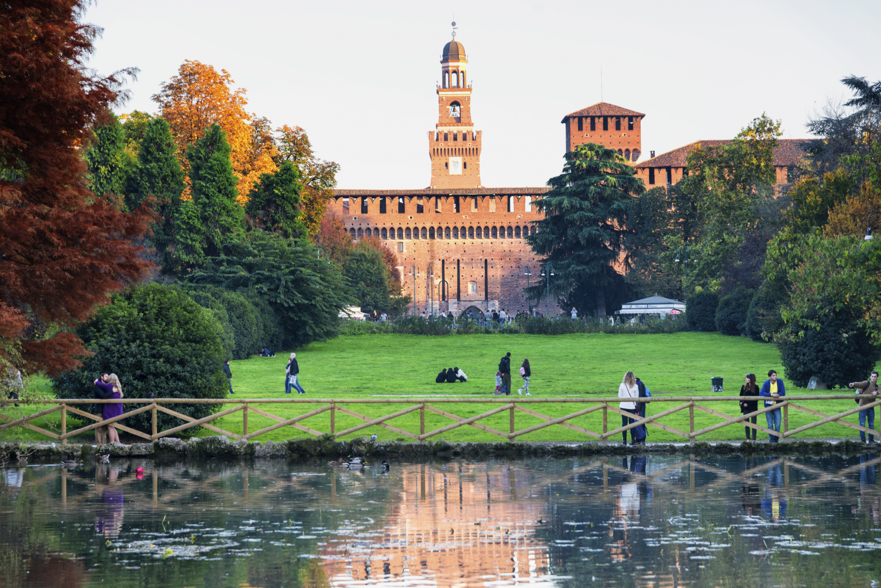 Milan (Italy) at fall Milan (Italy) at fall